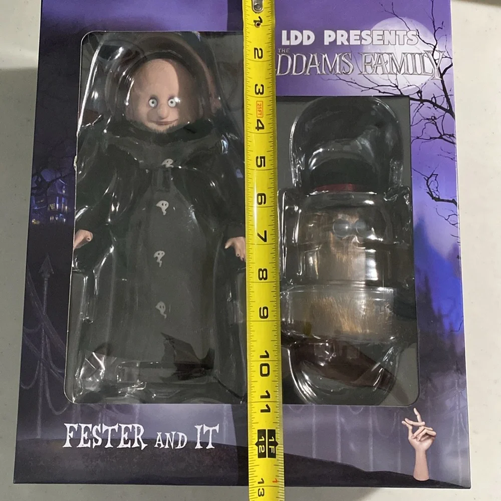 Living Dead Dolls The Addams Family Uncle Fester & Cousin It